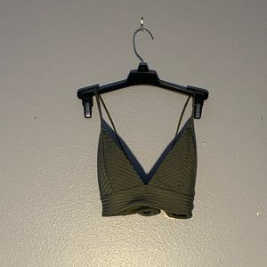 Dark Green Triangle Bikini top from H&M!!